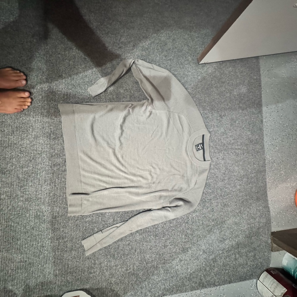 Nike Tiger Woods Crew Sweater, Grey, Size XL